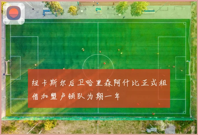 纽卡斯尔后卫哈里森阿什比正式租借加盟卢顿队为期一年